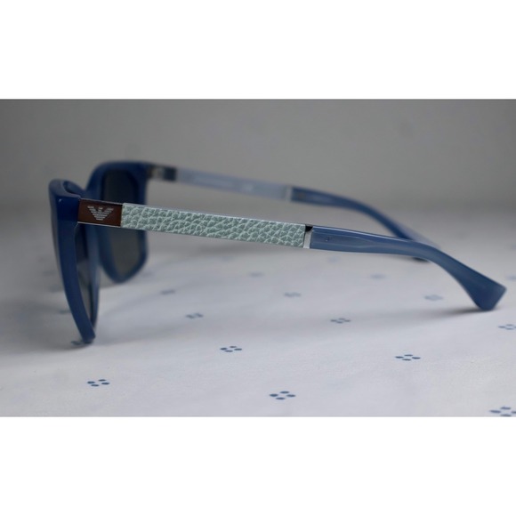 Emporio‎ Armani EA 4075 BLUE Sunglasses Designer Eyewear Quiet Luxury Shades main image 5